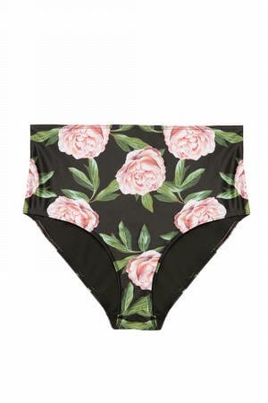 BettyliciousUK Bikini Bottoms Bettie Page Eco Claudette Roses Bikini BRIEF