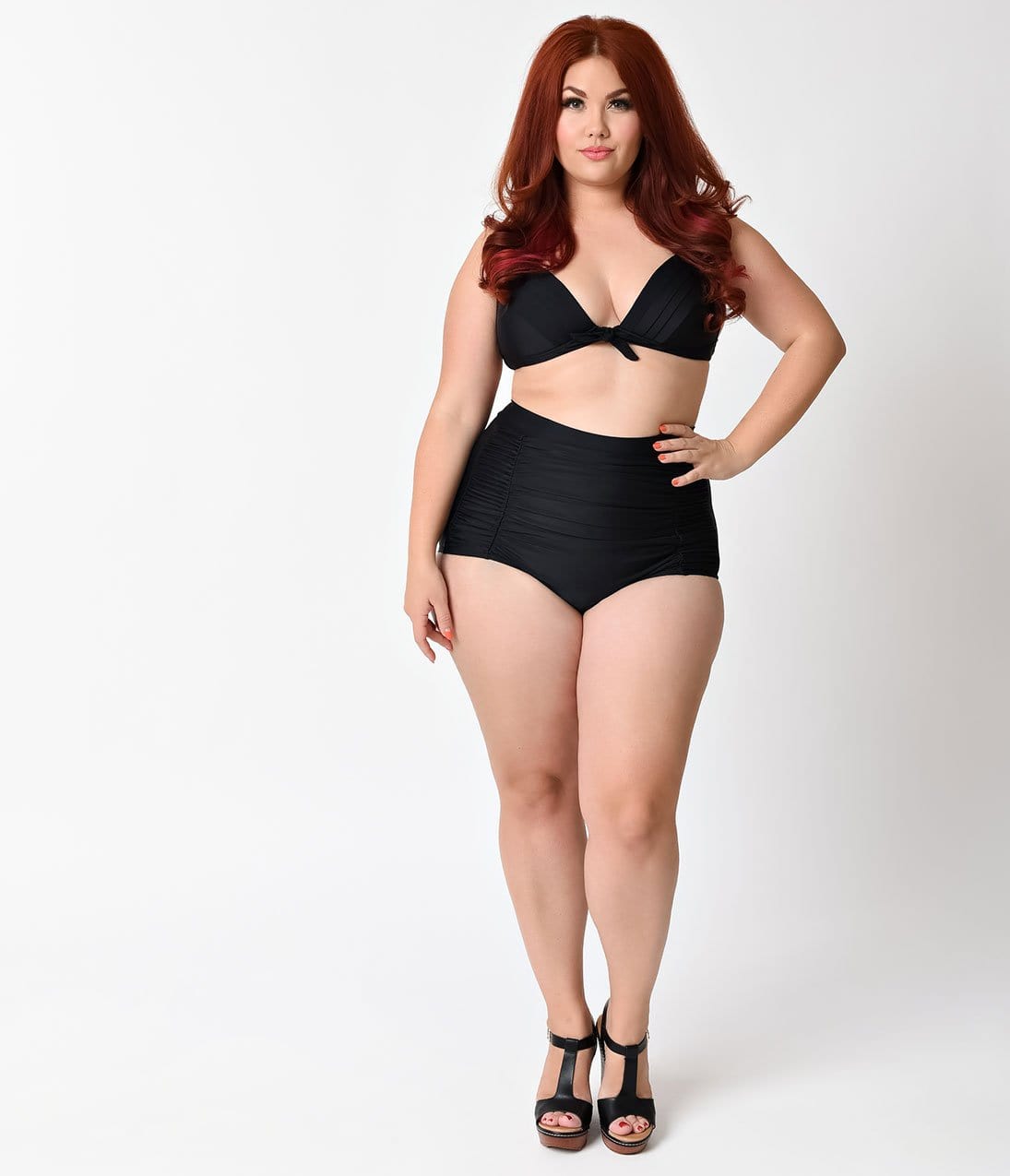 Plus size vintage swimwear best sale