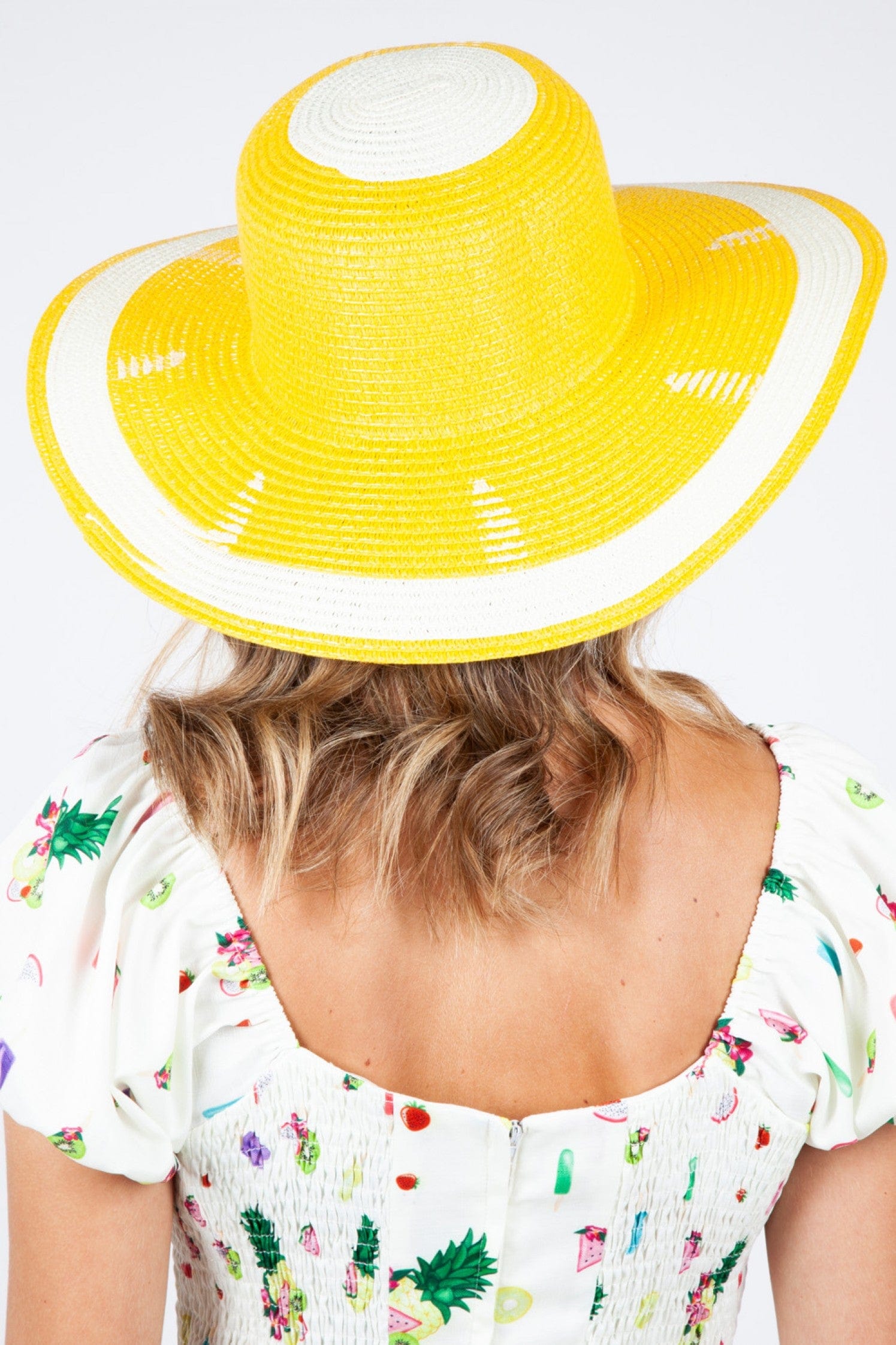 Lemon Vintage Style Sun Hat