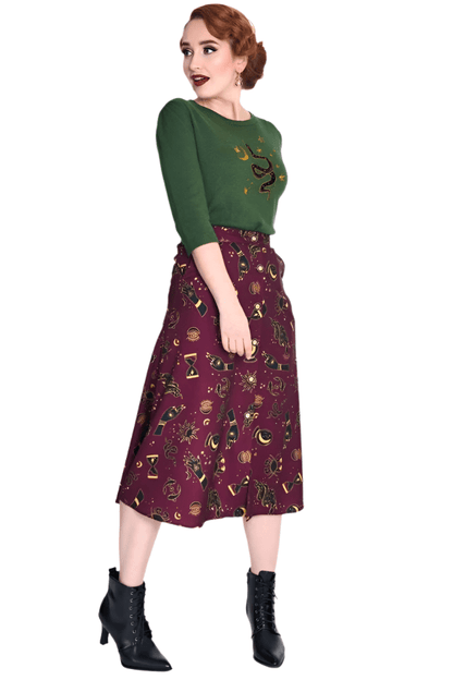 BettyliciousUK Mystic Flare Skirt by Voodoo Vixen